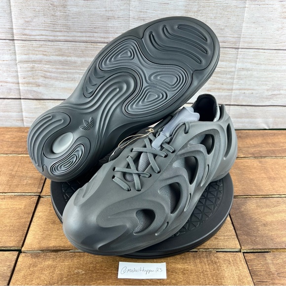 Adidas AdiFOM Q ‘Black Carbon Grey’ HP6585 - Picture 6 of 8